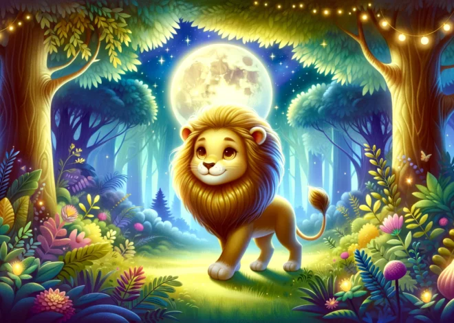 The Moonlit Adventure Of Leo The Lion