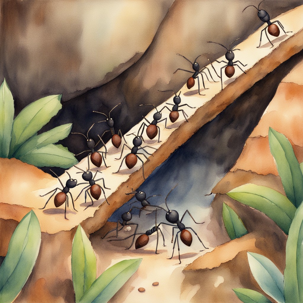 The Great Anthill Bridge – A Story About Teamwork