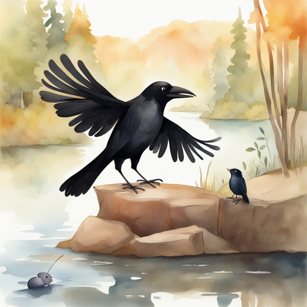 The Clever Crow’s Bridge