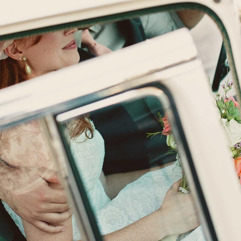 Young and old apple trees in the orchard