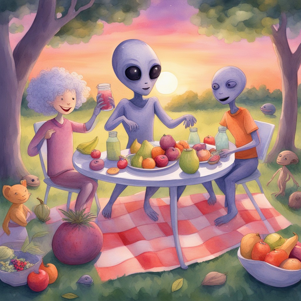The intergalactic picnic