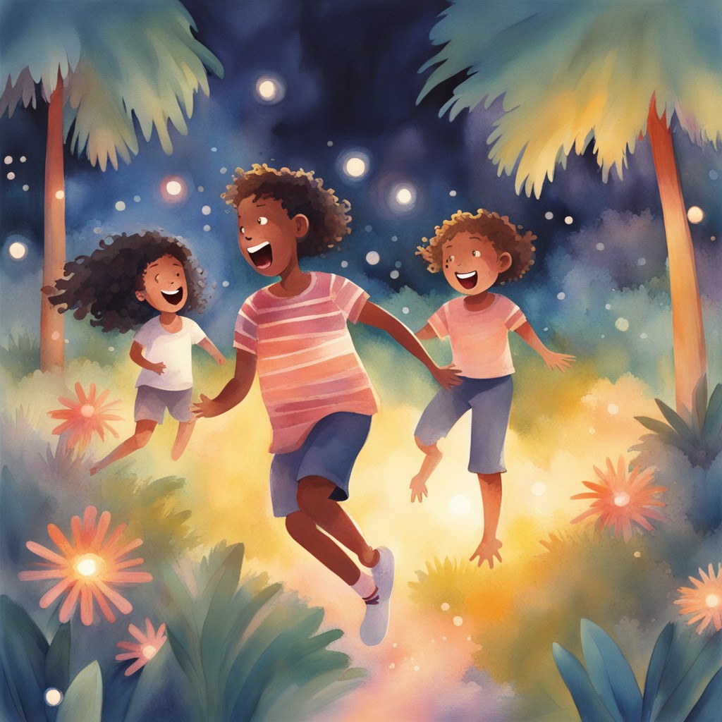 Children playing together