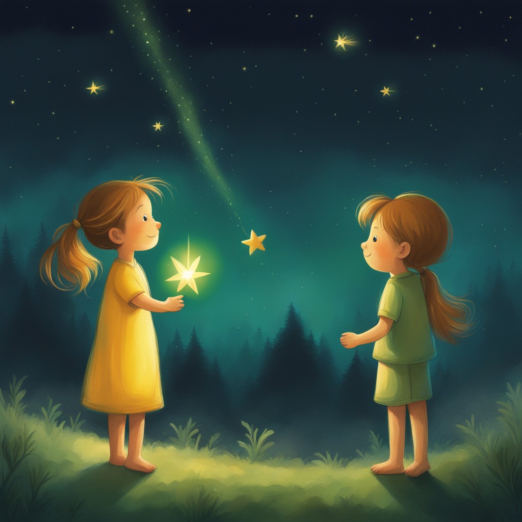 Pip and Flicker shining together