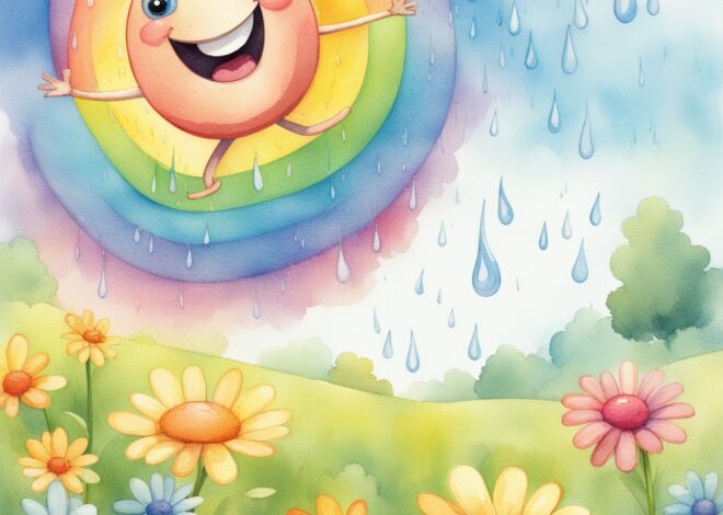 The Little Raindrop Who Chose to Shine