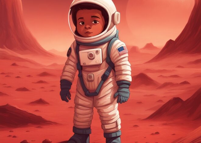 The First Martian Step A Story About Bravery