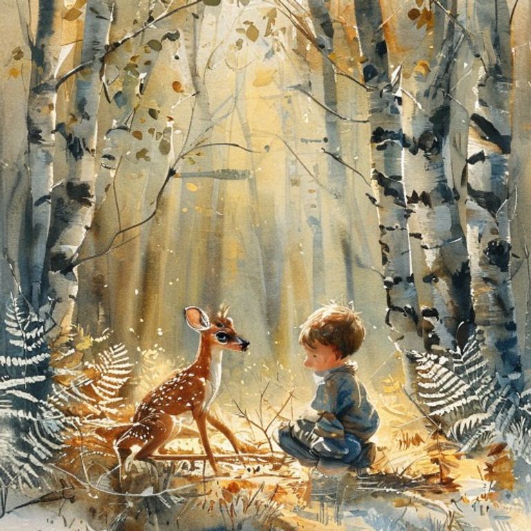 The Fawn in the Ferns: A Story About Compassion
