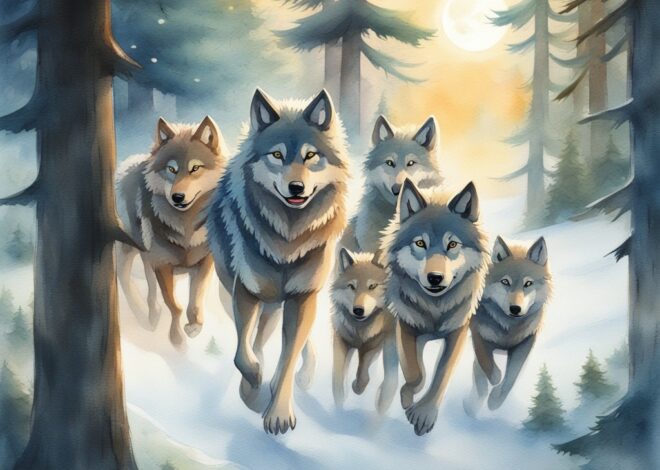 The Wolves Who Ran as One: A Story About Cooperation