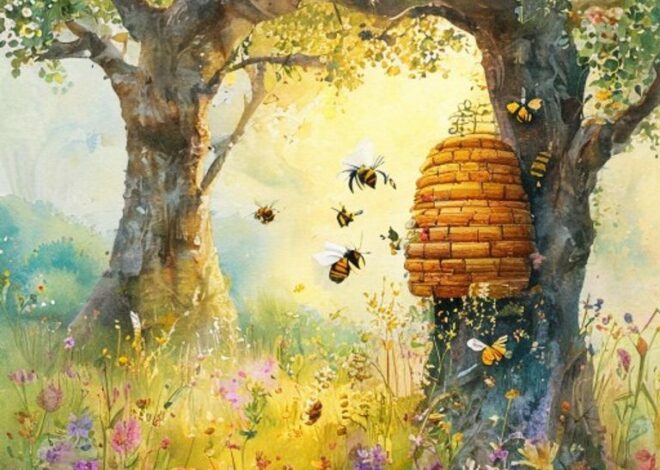The Bees Who Built a Rainbow: A Story About Cooperation