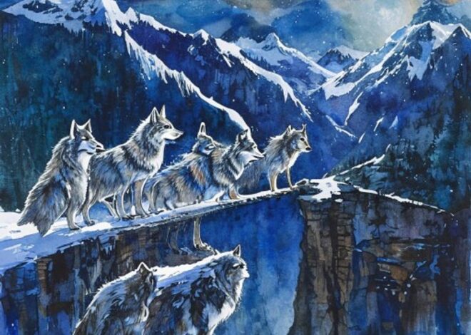 The Wolves Who Built a Bridge: A Story About Cooperation