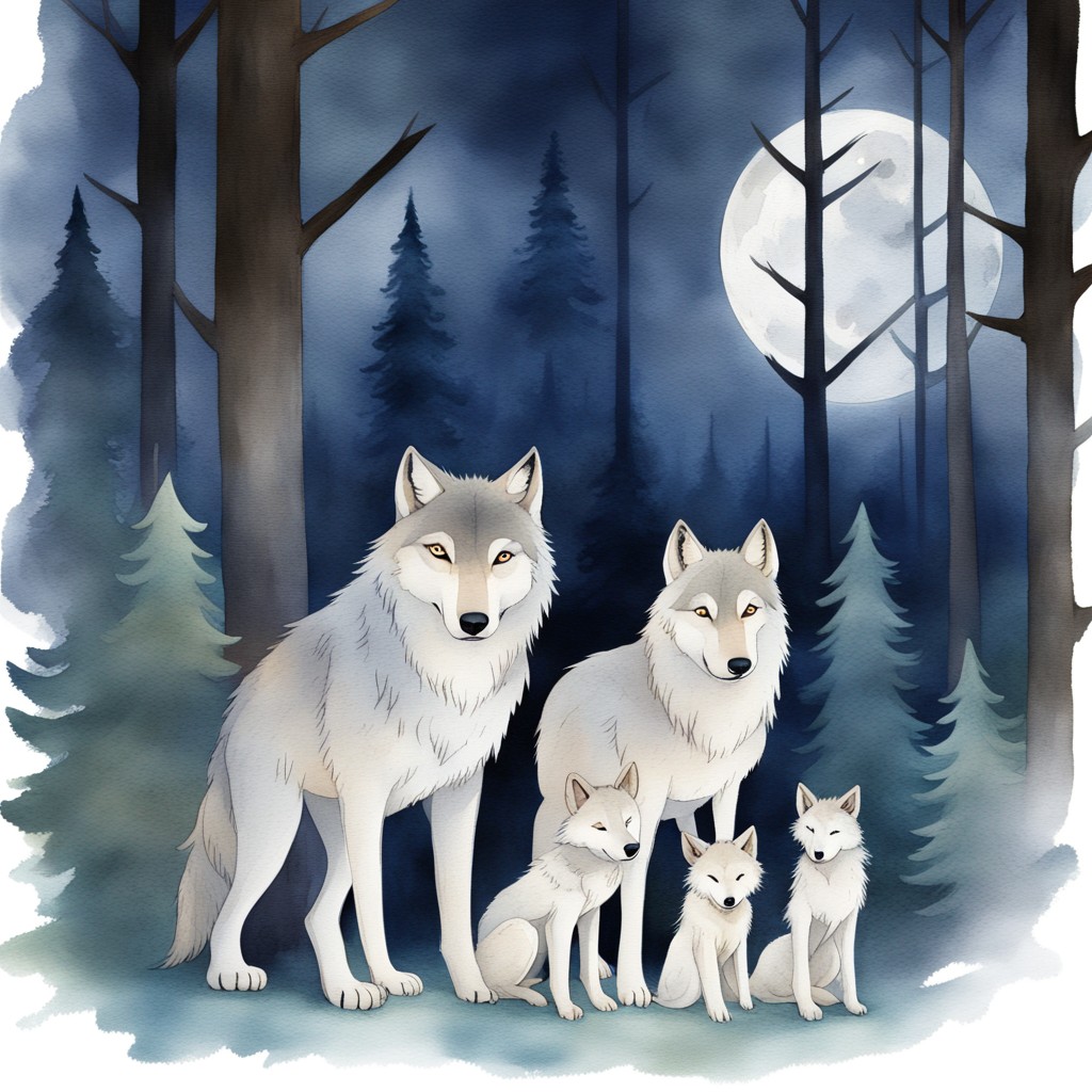 The Moonstone Pack: A Story About Cooperation