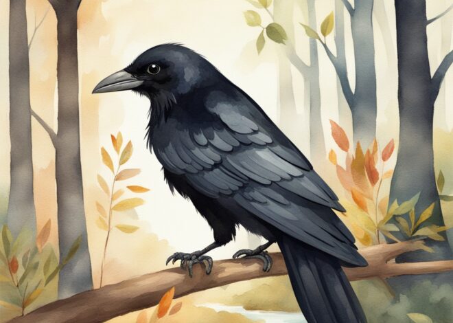 The Clever Crow Who Saved the Stream