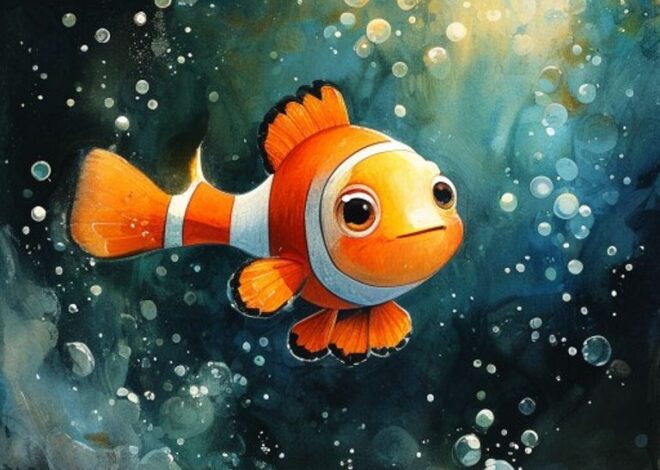 The Little Fish Who Swam Deep: A Story About Courage