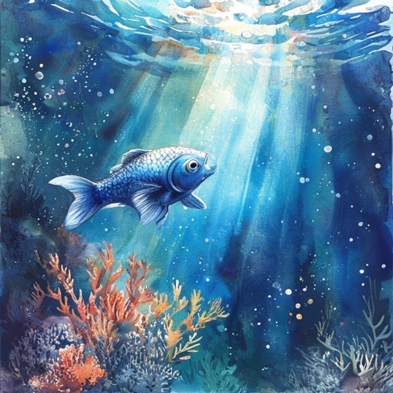 The Brave Little Fish: A Story About Courage
