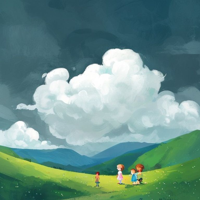 The Cloud Who Chose to Rain: A Story About Courage