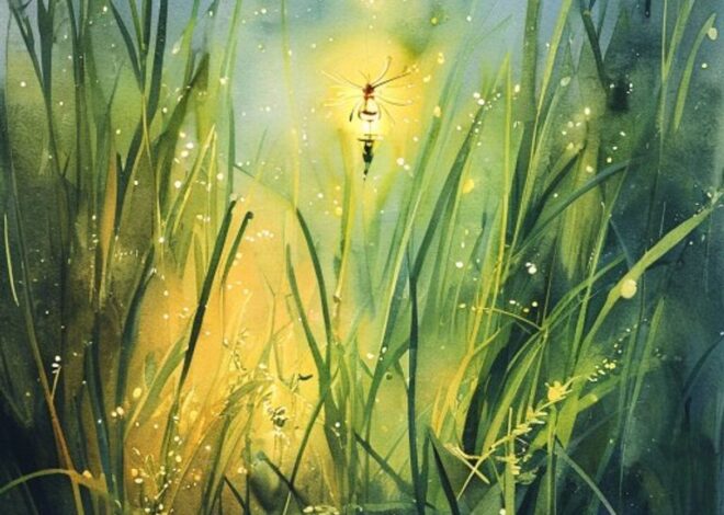The Firefly Who Was Afraid of the Dark: A Story About Courage