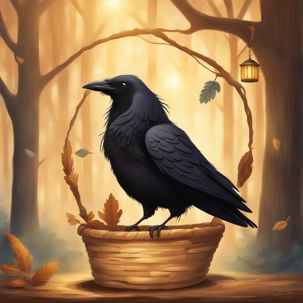 The Clever Crow’s Bright Idea: A Story About Creativity