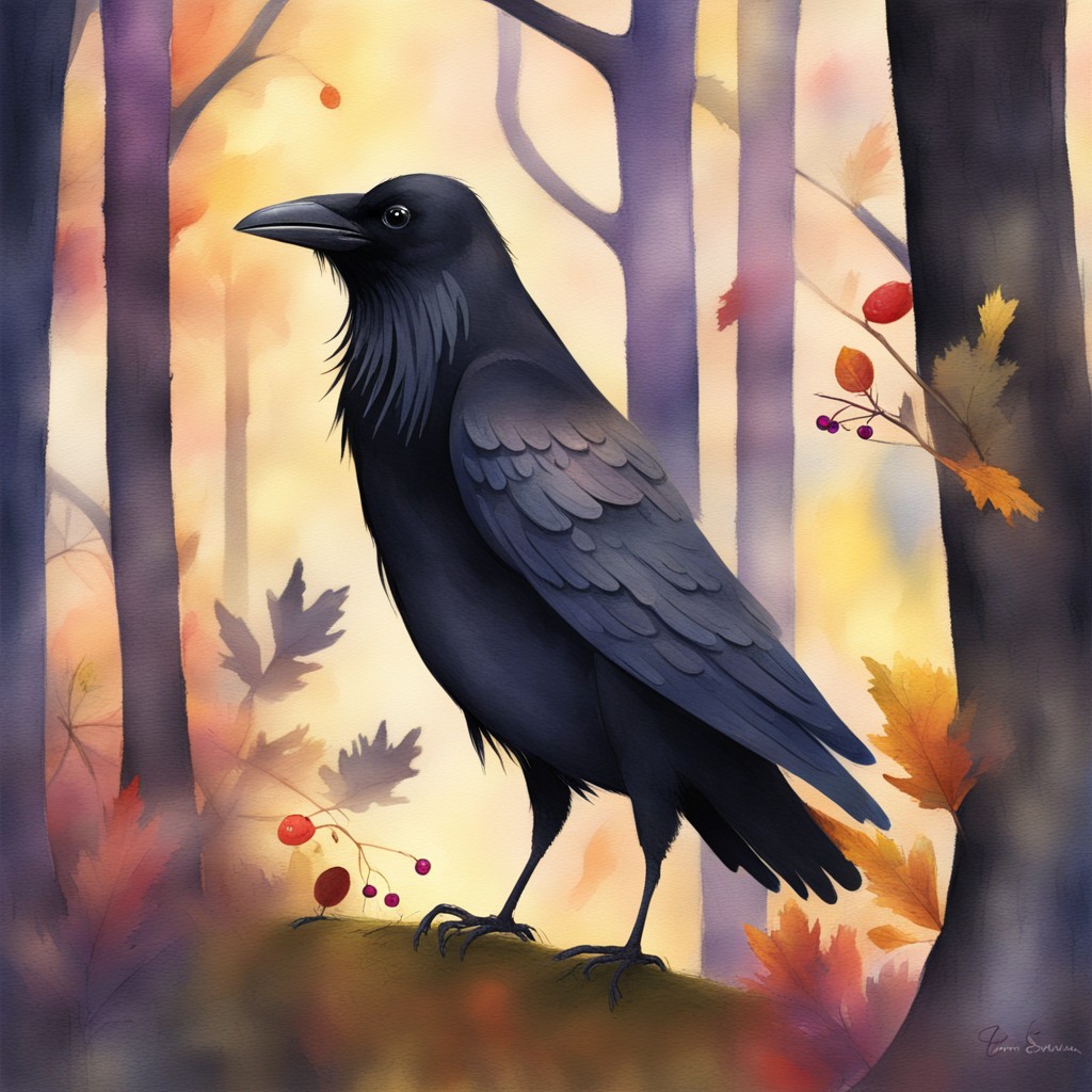 The Crow Who Painted the Sky: A Story About Creativity