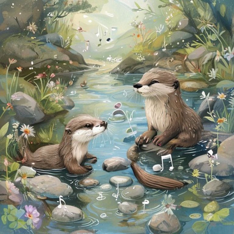 The Otter Who Made the River Sing: A Story About Creativity
