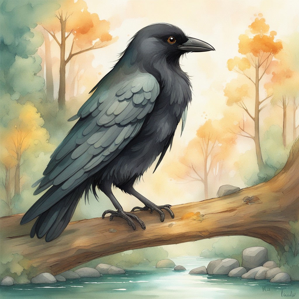 The Crow Who Made a Bridge of Vines: A Story About Creativity