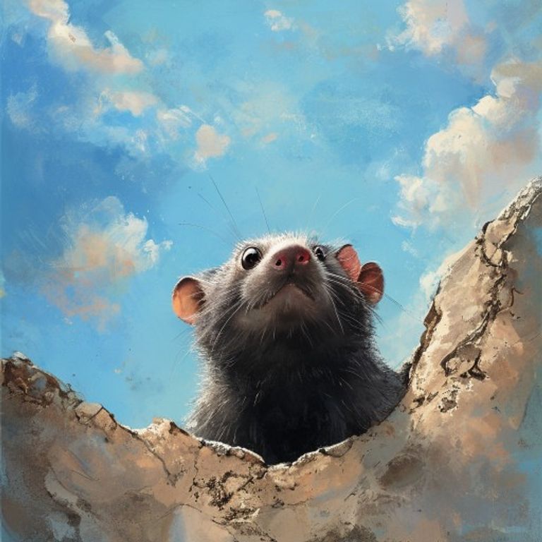 The Mole Who Wondered What Was Above: A Story About Curiosity