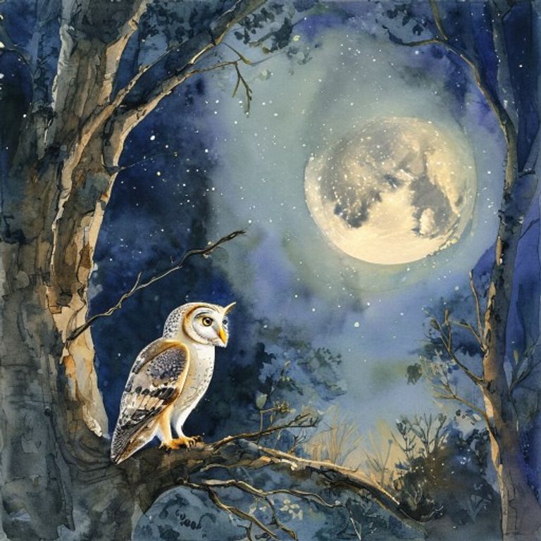 The Owl Who Looked Down: A Story About Curiosity