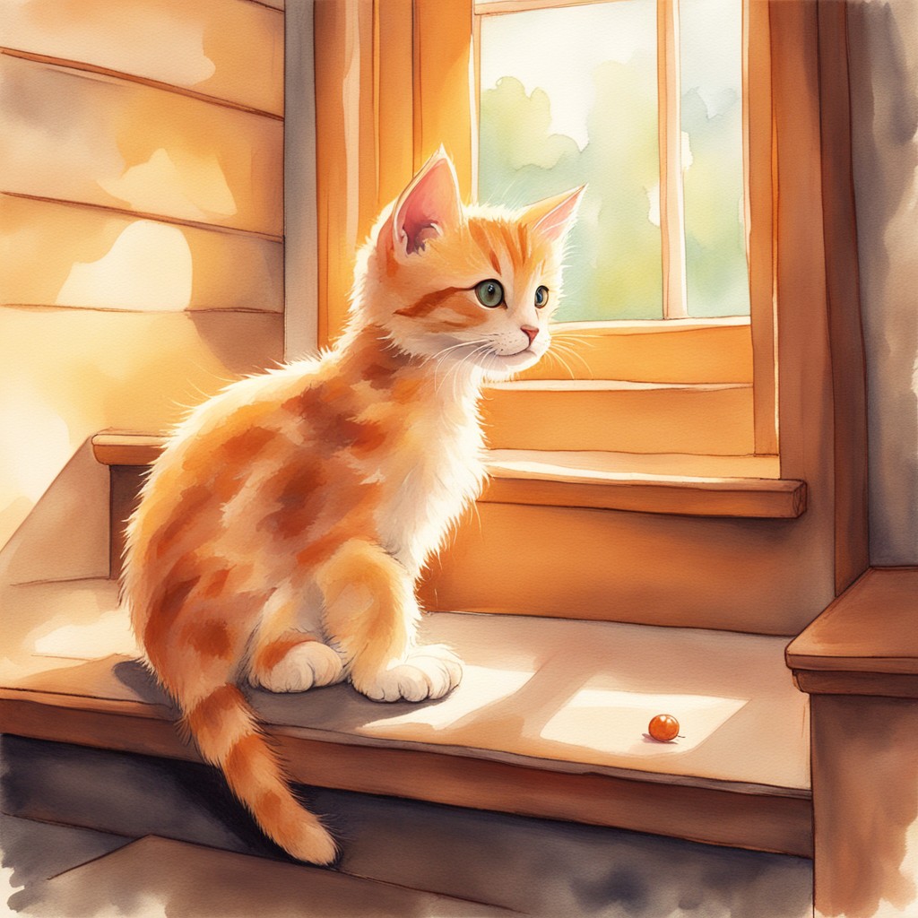 The Curious Kitten and the Attic Secret: A Story About Curiosity