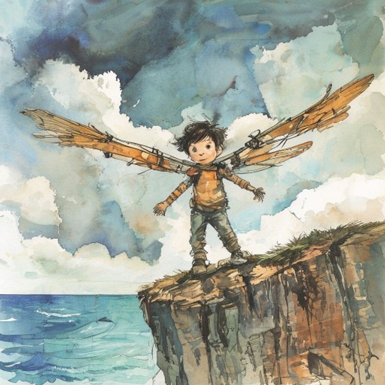 The Boy Who Would Not Fall: A Story About Determination