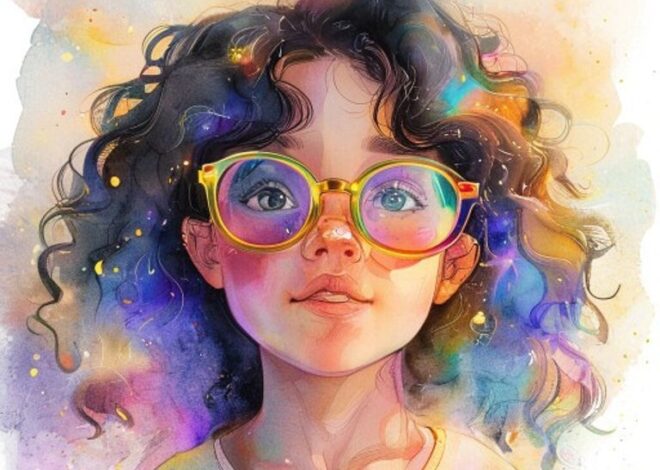 The Girl Who Wore Glasses of Gold: A Story About Empathy