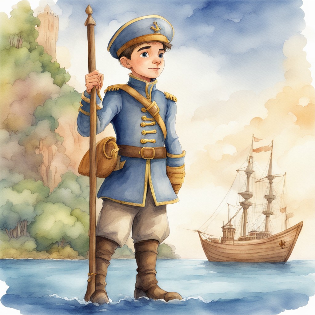 The Young Captain A Story About Leadership