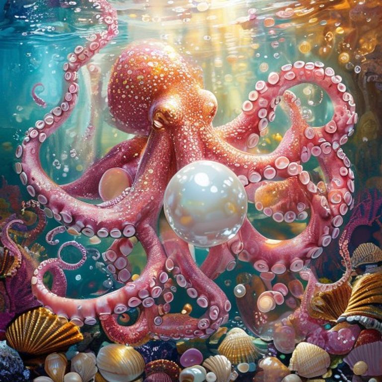 The Octopus Who Stole the Moon Pearl: A Story About Forgiveness