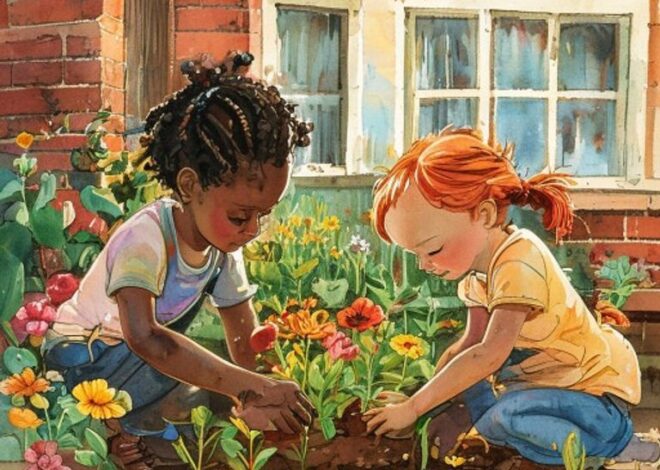 The Garden of Two Hearts: A Story About Friendship