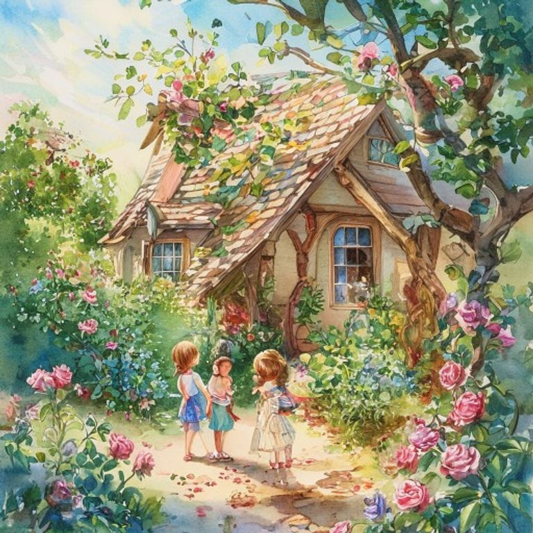 The Garden of Two Hearts: A Story About Friendship