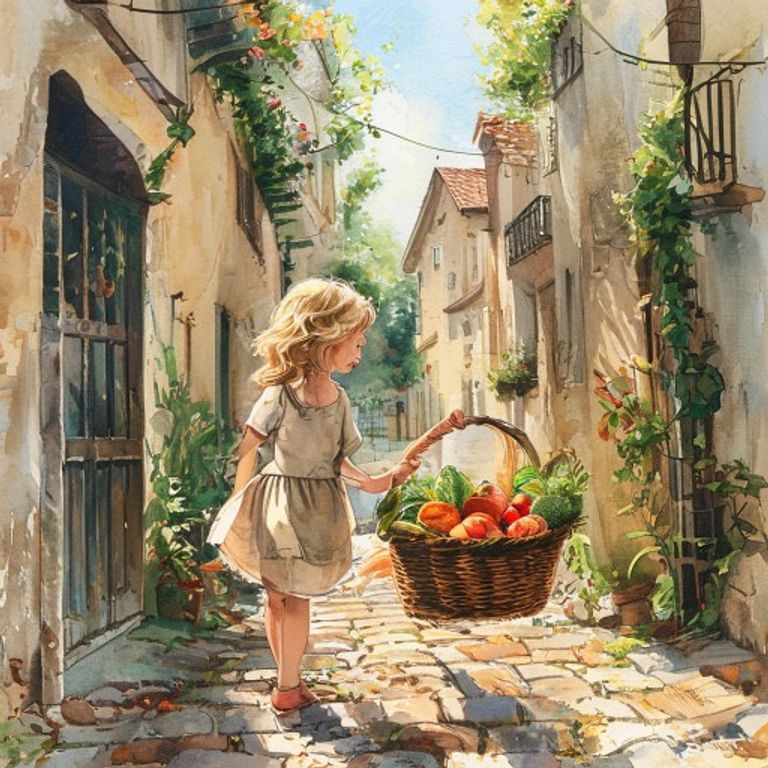 The Basket That Was Always Full: A Story About Generosity