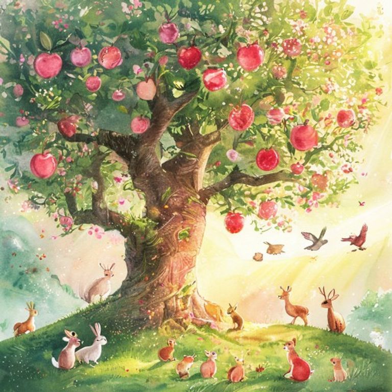 The Giving Tree of Orchard Hill: A Story About Generosity