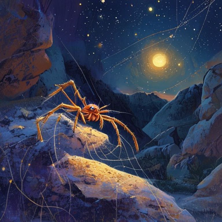 The Spider Who Wove the Dawn: A Story About Generosity