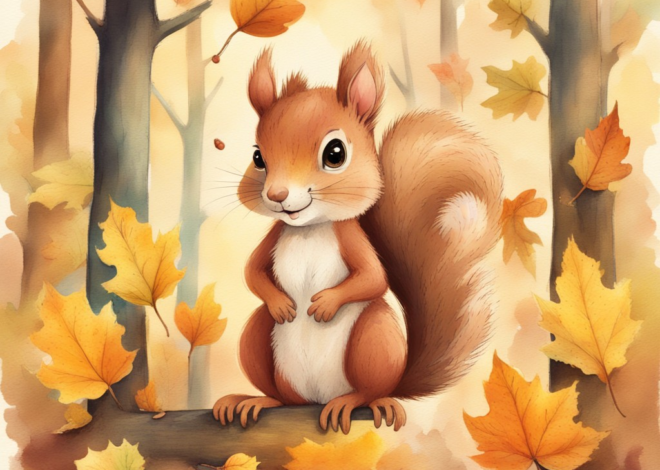 The Little Squirrel’s Winter Gift: A Story About Gratitude