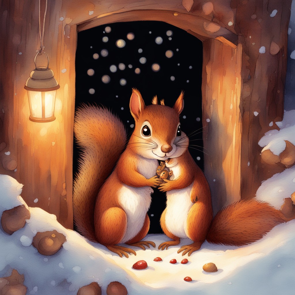 Pip and Juniper sharing a heartwarming moment