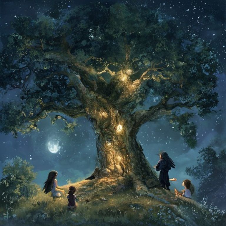 The Raven Who Broke the Story Tree: A Story About Honesty
