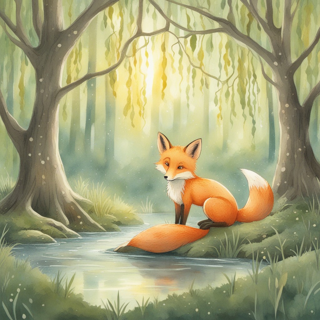 Finn discovers a magical crown by the creek