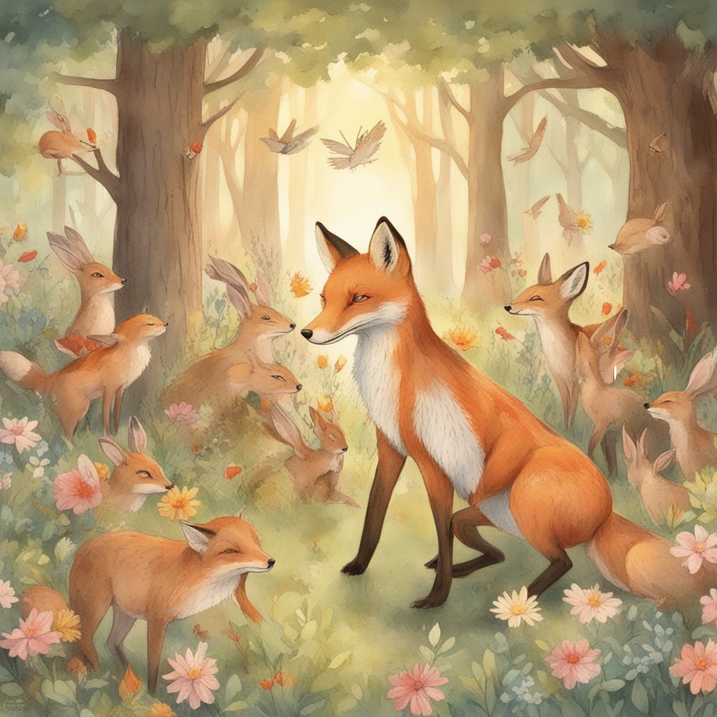 The forest celebrates Finn's honesty