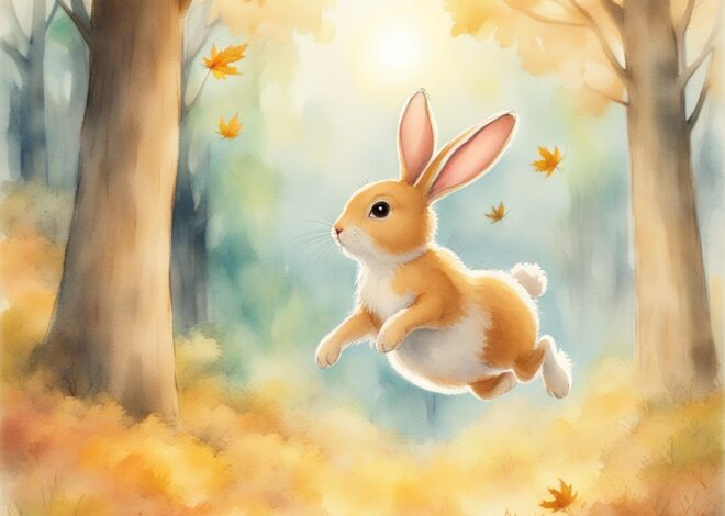 The Rabbit Who Learned to Jump with His Heart: A Story About Humility