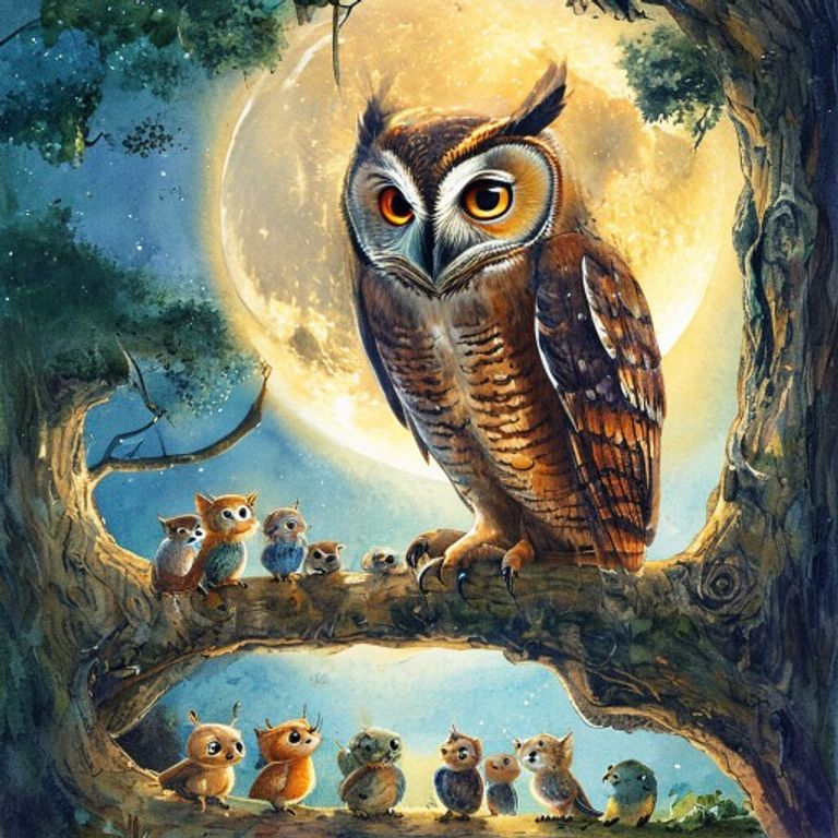The Owl Who Weighed the Heart: A Story About Justice