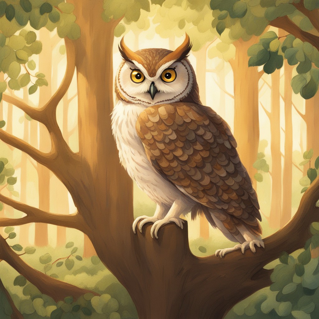 The Wise Owl of the Great Oak: A Story About Justice