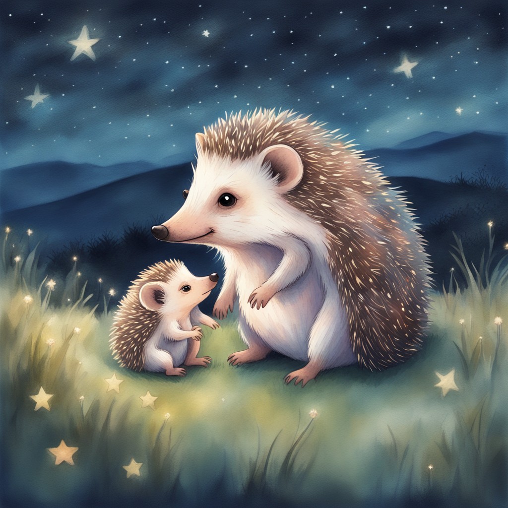 The Little Lantern on Starlight Hill: A Story About Love