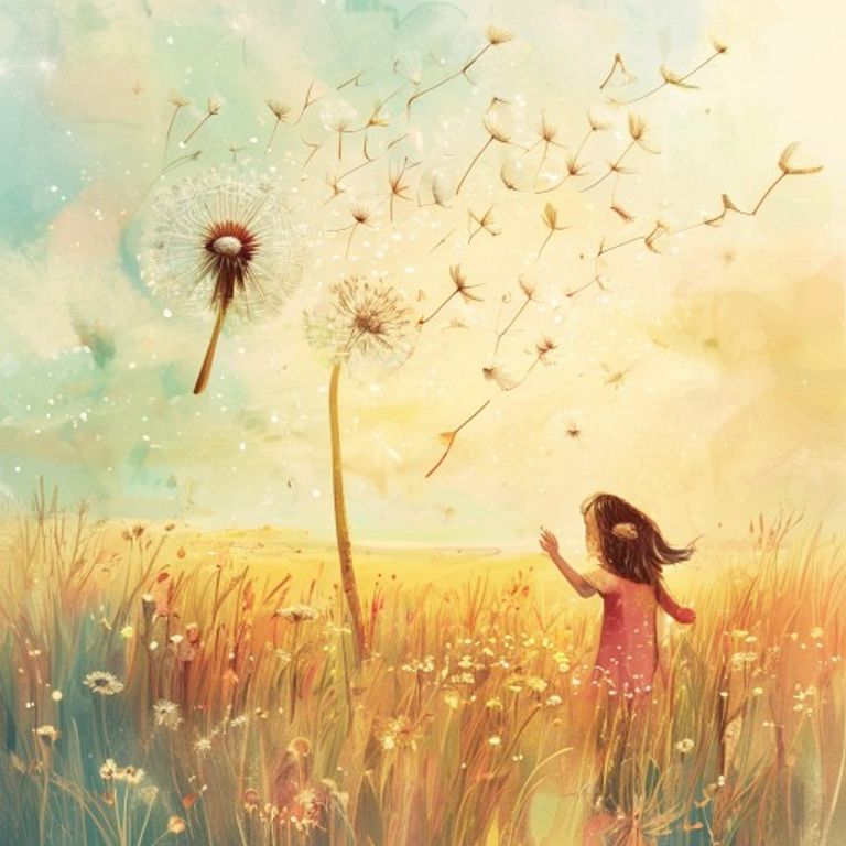 The Wind Who Loved a Seed: A Story About Love