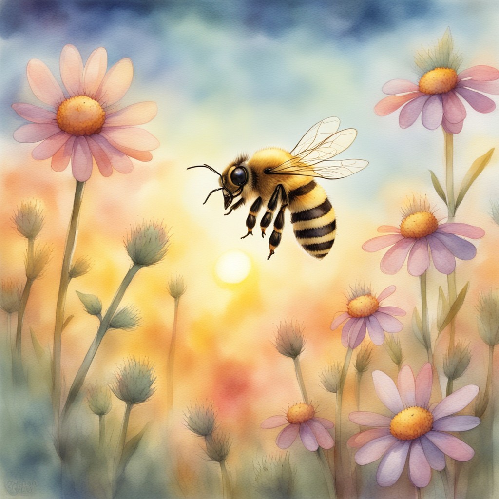 The Bee Who Learned to Be Still: A Story About Mindfulness