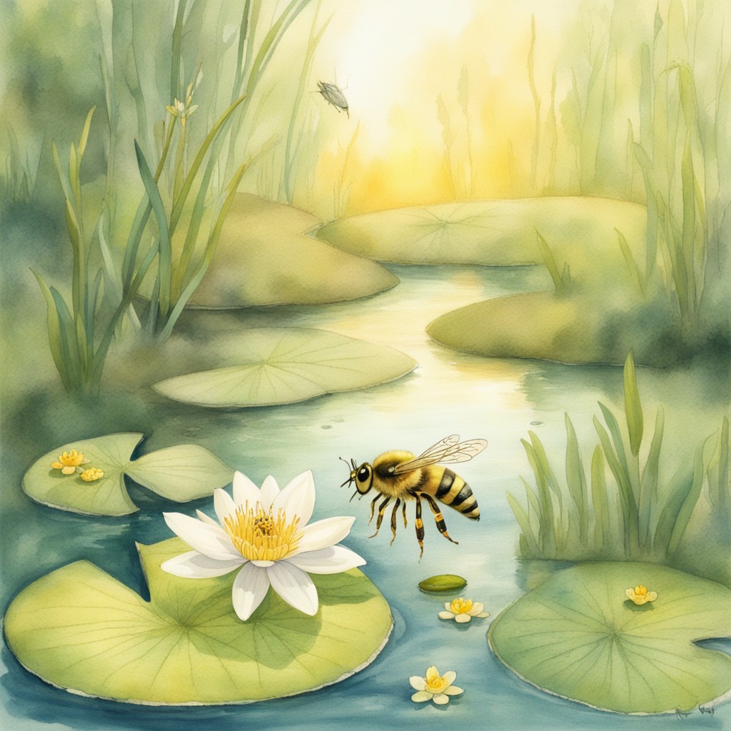 The Bee Who Learned to Be Still: A Story About Mindfulness