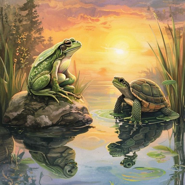The Frog Who Learned to Sit Still: A Story About Mindfulness