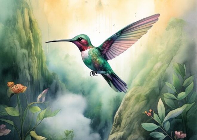 The Hummingbird Who Learned to Be Still: A Story About Mindfulness