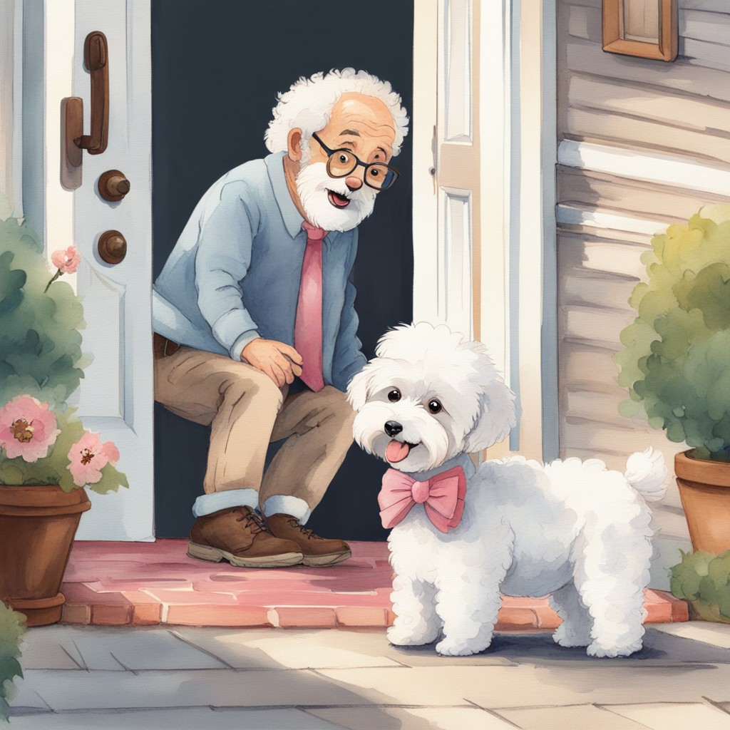 Mochi does the right thing, returning the lost wallet to its grateful owner.